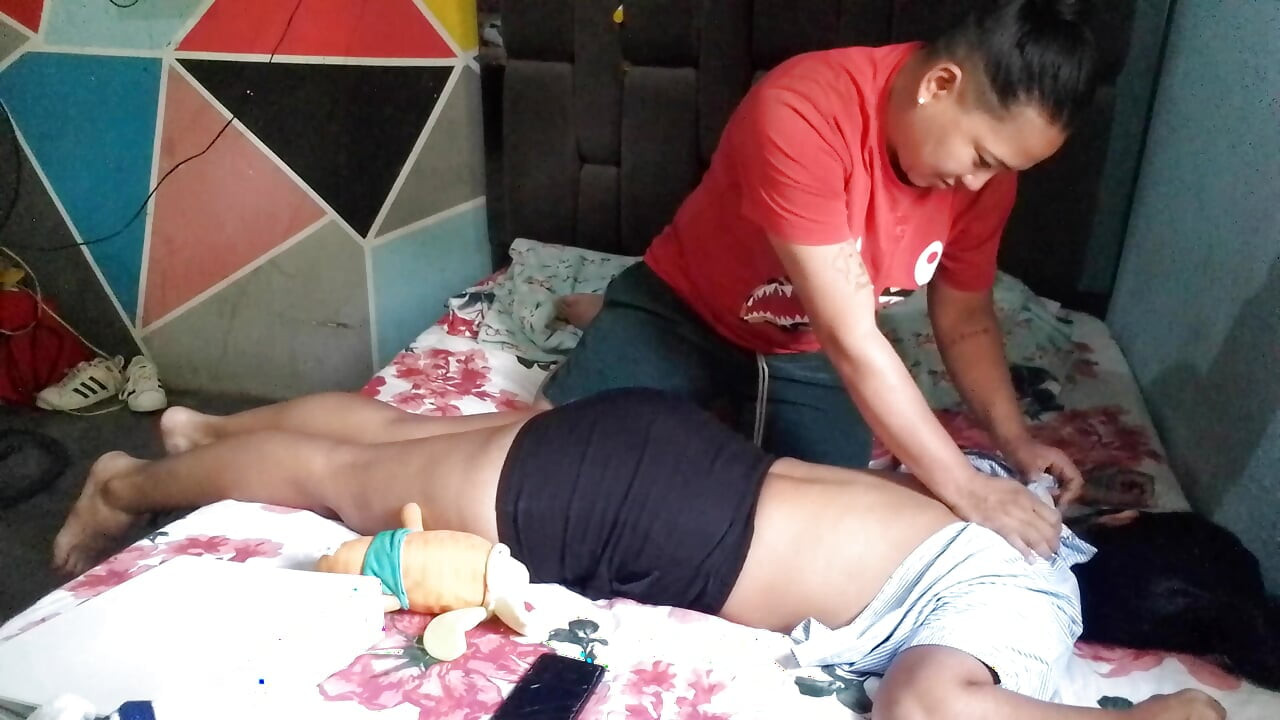 a delicious massage to release stress and then