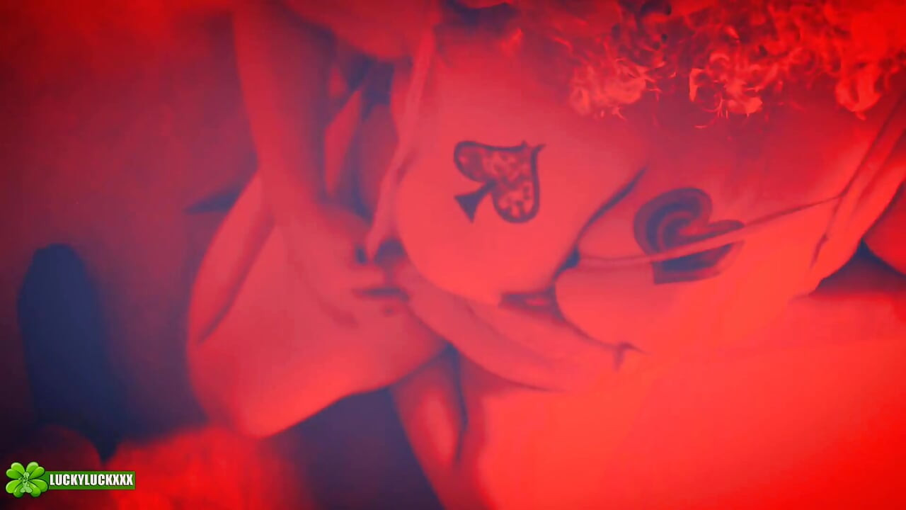 Lucky Gurl Kween Bunny B - Red Light Special POV Blowjob and Throat Fuck