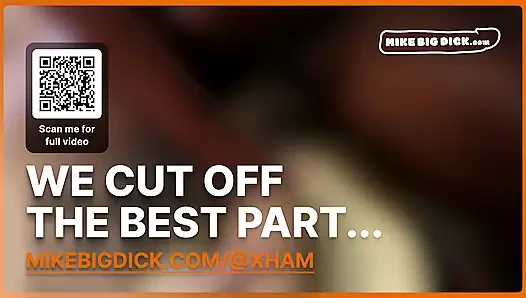 MikeBigDick: Curvy Ebony VS Biggest Dick on the Road!