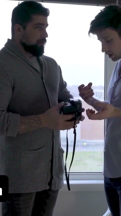 DadCreep - Fit And Sexy Twink Stepson Poses For His Big Hairy Stepdaddy For A Lustful Photoshoot | Clip 1