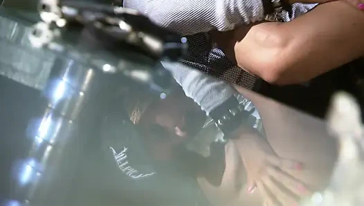 Sensual blonde with small tits gets her pussy ravished hardcore