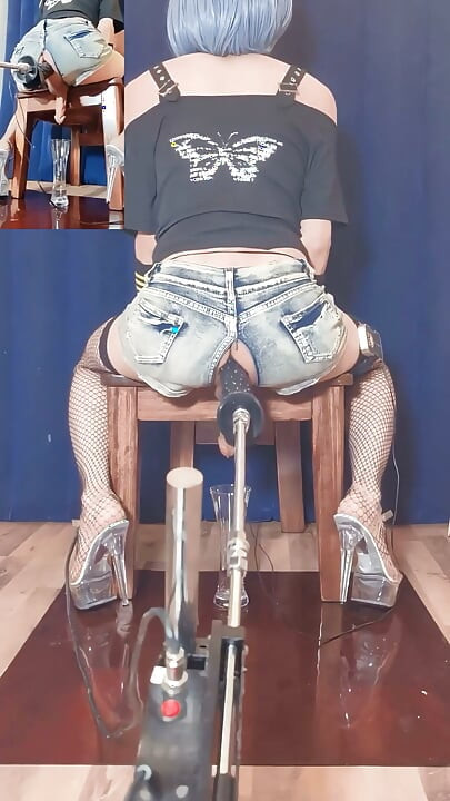 Sissy kurvica pomužena do suha