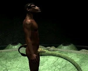 alien blowjob.