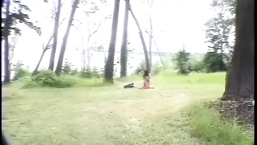 Real life lesbo lovers outdoor pussy licking