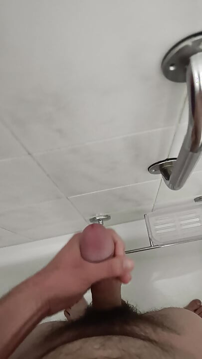 Handjob in the shower