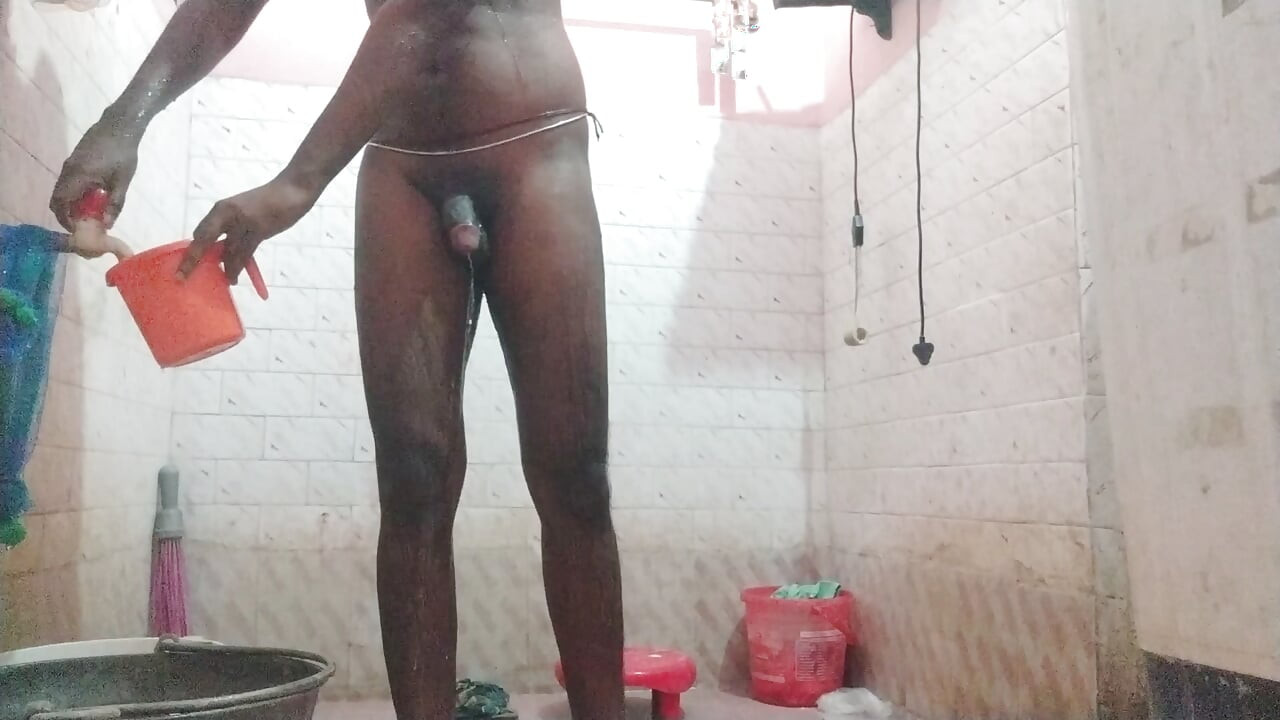 Say POV of My Peeking Men While I Am in the Hot Shower and I Let Her Watch My Big Black Dick