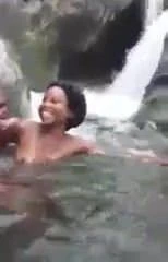 haitian couple fuccing in the water