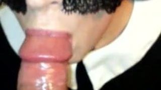 Blowjob with condom Ovidie45 2018