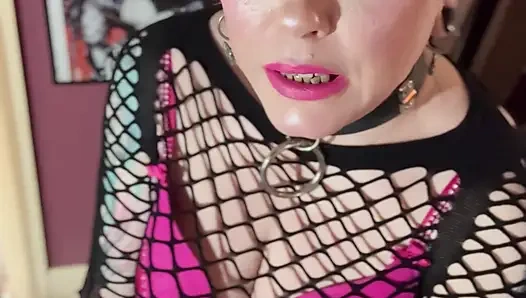 A Stunner In Pink, Tina Snua Smokes A Cork Cigarette With OMI, OME, Snap Inhales & Drifting Smoke