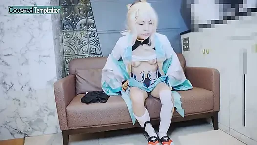Cosplay Slender Beauty, Private off Session Gets Intense. Deep Creampie Finish, Thick and Messy!
