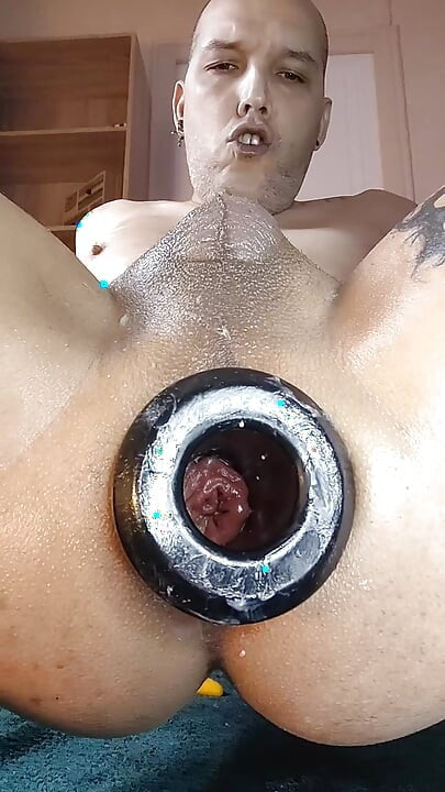 Double anal dildo (psykoanal)