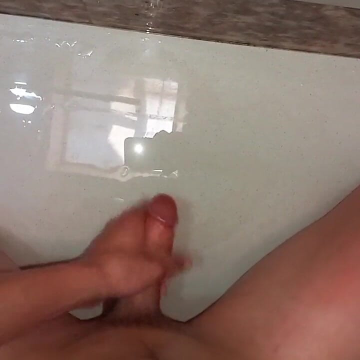POV Bathroom Session Full Intense Experience Shayan Deniz