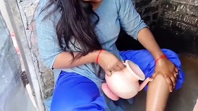 Indian hot Desi village bhabhi fucking with devar