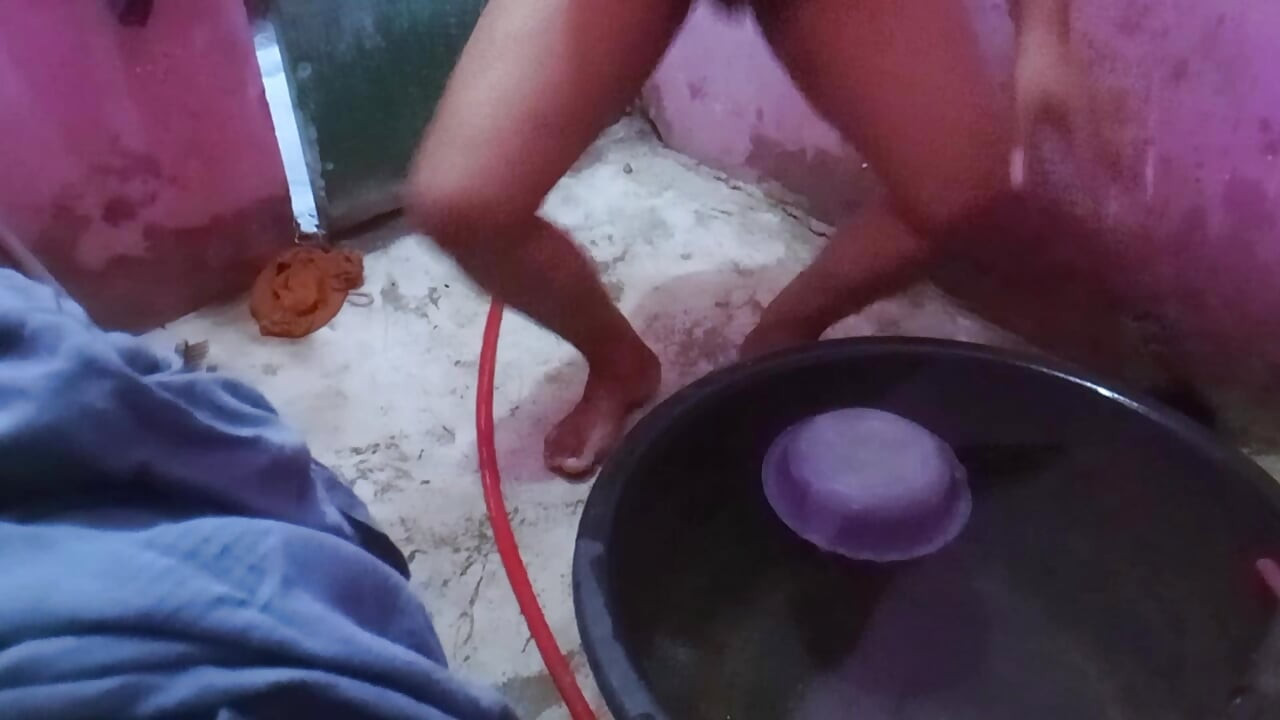 My stepmom always films herself in the shower to show off her big firm