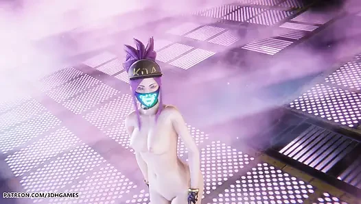 Aespa - Armageddon - Akali Sexy Naked Dance