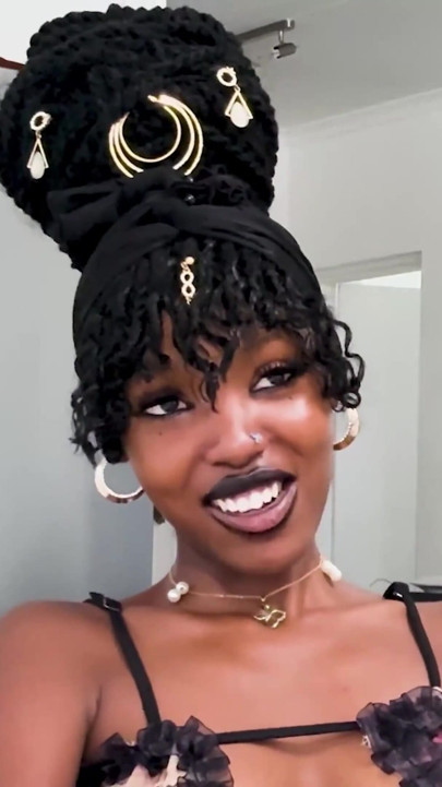 Her BOYFRIEND couldnt handle her... I showed this BIG TITS EBONY student what a REAL cock feels like | Clip 1