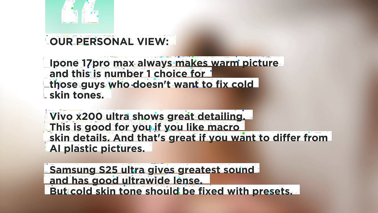 Який найкращий камерофон для створення порно! Айфон, Samsung чи Vivo?