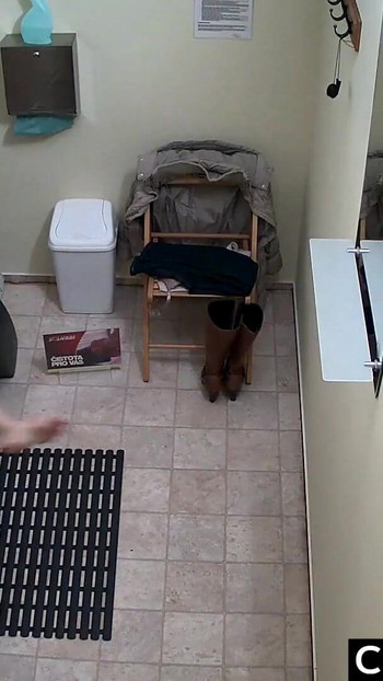 Jaw-dropping moment from "Beautiful Teacher Caught in Czech Solarium"