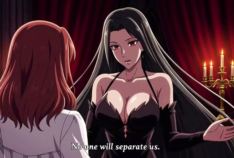 Ratu lesbian Vampire mengubah seorang wanita muda yang cantik