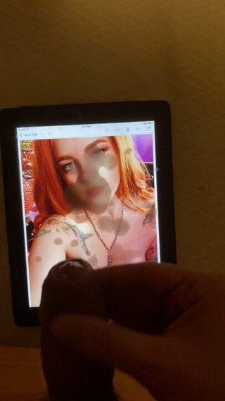 Cum tribute for redhead girl