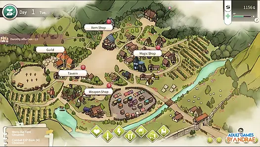 Liebes Geständnisse Auf Der Abenteuer-demo, Gameplay # 1