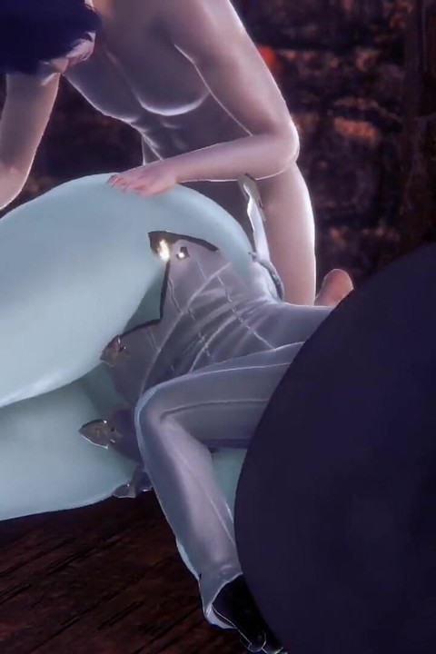 Alcina Dimitrescu Takes Anal Beads Dildo up Her Ass - Resident Evil Village Porn Parody