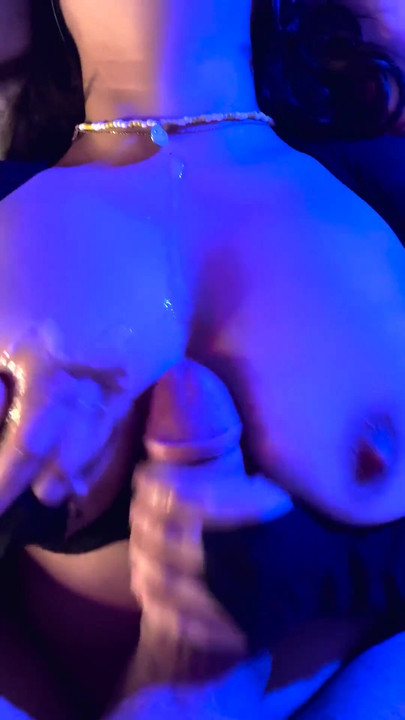 He sucks my cock until I cum on his tits | Clip 1