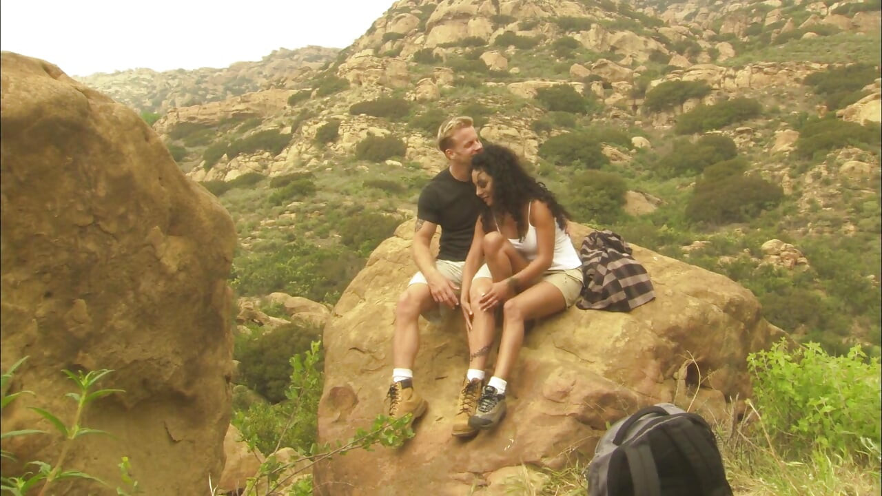 Clumsy Latina babe found her savior!