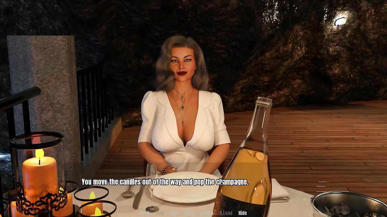 Grandma's house: the younger guy and beautiful mature MILF on a romantic date ep 56