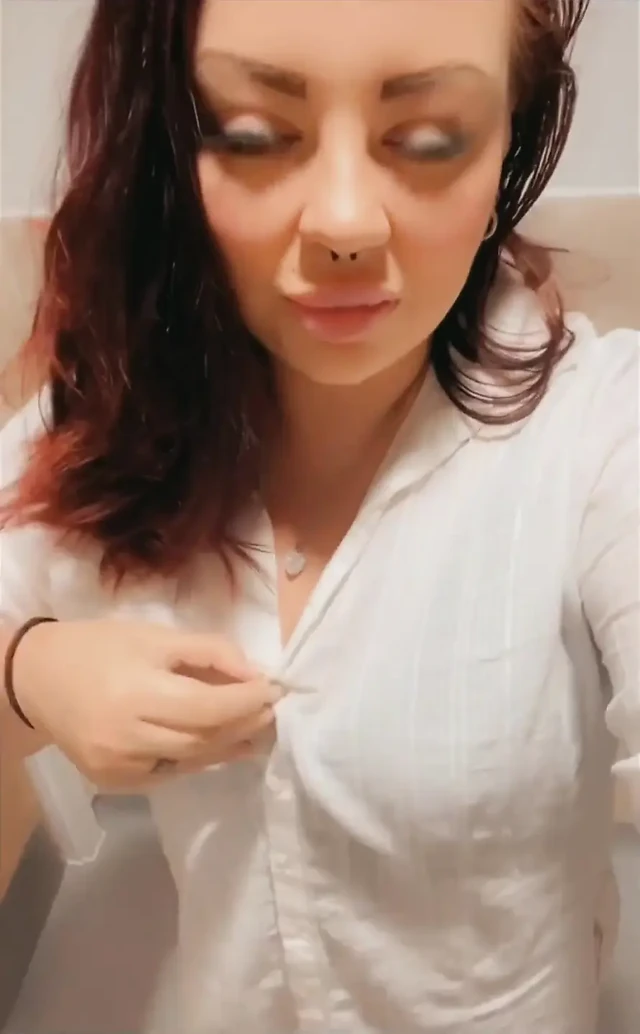 Watch Me Strip and Please Myself for You Watch as I Show You My Tits in My New Bra