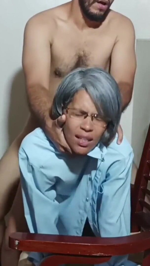 fucking my stepson with his good cock in my creamy pussy - Porn in Spanish. | Clip 3