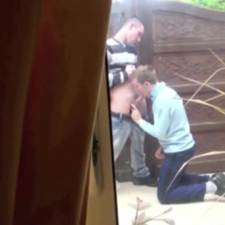 Sexy policeman fucked by a twink