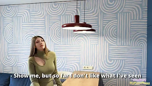 "YOU CAN USE MY PUSSY AS AN APOLOGY! Interior designer offered to fuck herself for the ruined apartment and she even liked it!