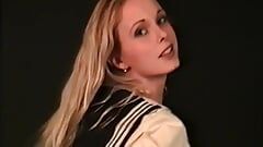 I present to you Lenka a real blonde fairy with a great desire to show herself on a porn site