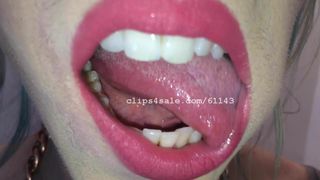 Mouth Fetish - Trice Mouth Video 1