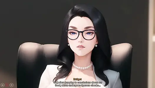 Tante seksi dengan animasi ngasih pria pendatang baru sambutan hotel yang lembut dan penuh gairah