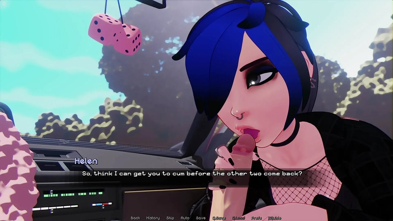 Hooked – Helen’s Route: Deepthroat in the Car