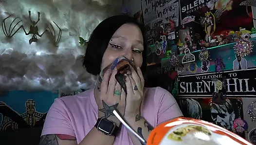 Dani Eats Ramen Without Their Dentures