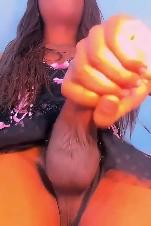 Big Latina Girl Fucks Balls and Cock Full of Oil