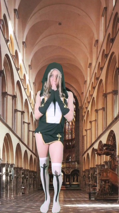 Uzbudljiv trenutak iz "Camelia Religious tgirl"