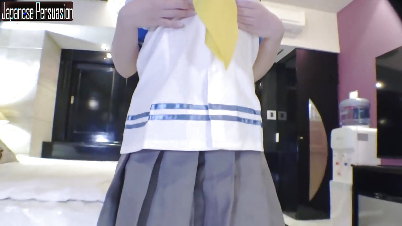 G-cup Waistline Perfection in Hamakaze Cosplay, Private Fantasy Captured in a Playful Secret Session Angle1