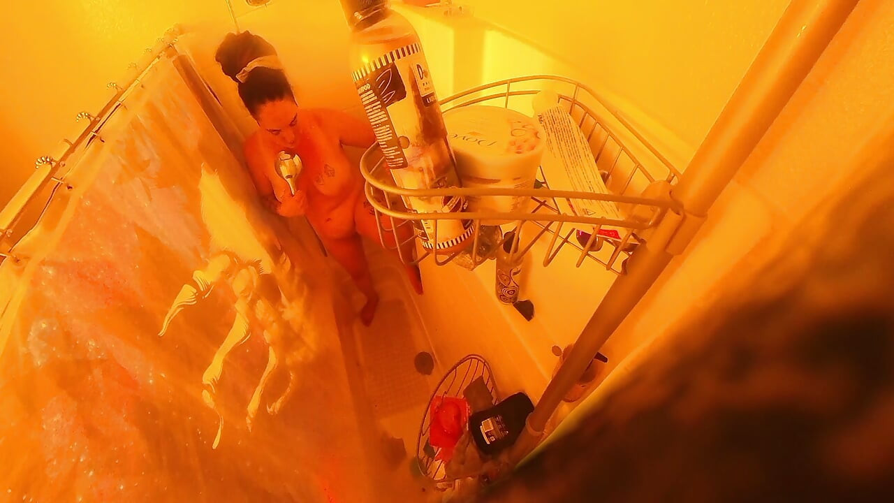Stepson Catches Me in the Shower