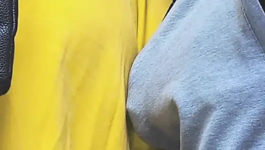 Girl Caught In Public Bus While She Stroking Stranger's Cock Until Ejaculation