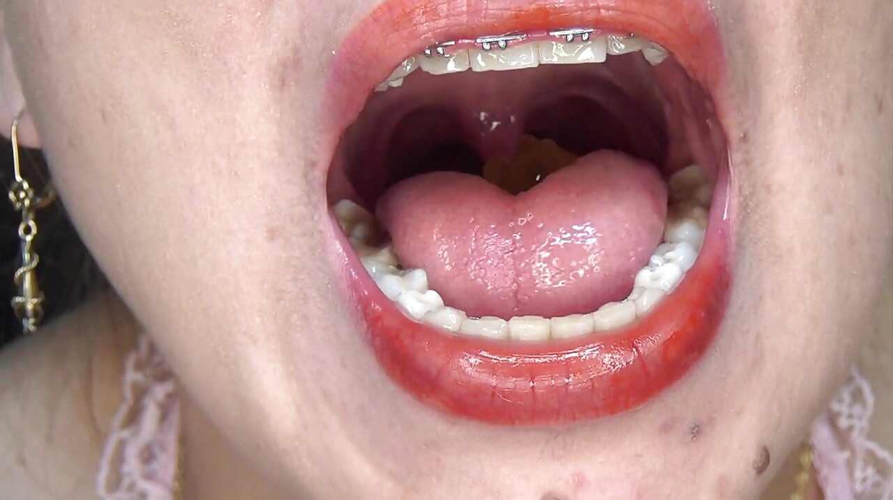 Swallowing Large Gummy Bears, Putting Them in the Vagina