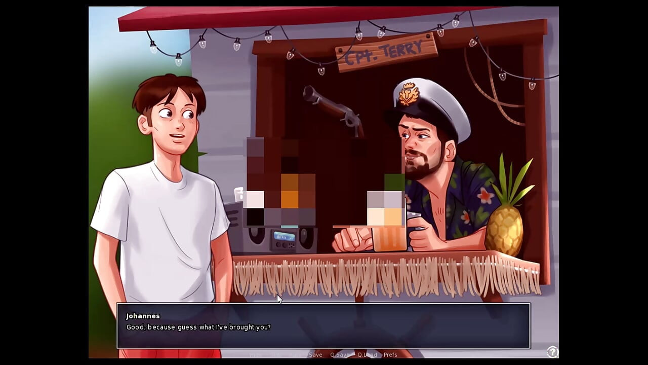 Летняя сага - Йоханнес трахнул Одетту... Дамы и Йоханнес играли в кружок боттеля.