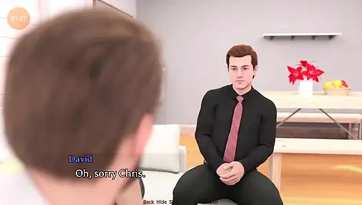 A Perfect Marriage #8 Chris and Anne chat while in bed.