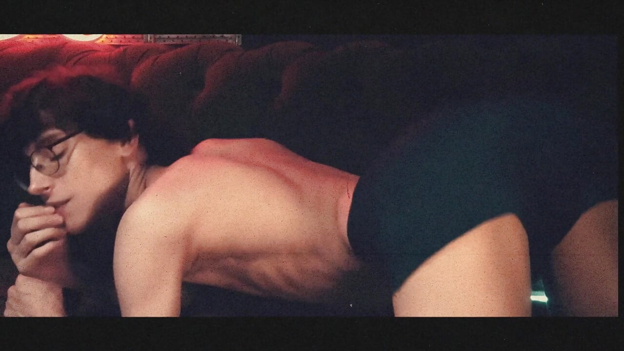 Customs and Posts Selection. a Twink's Bare Ass and Erect Penis, Masturbation and Vibe