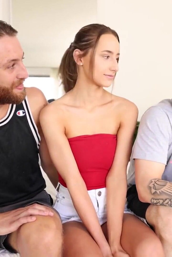 Thomas uses his big cock to stretch Madison and Franco styles out!