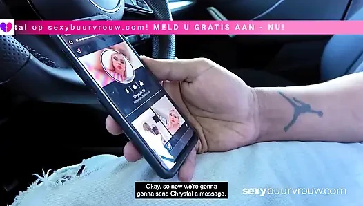 Interracial: Schwarzer typ fickt teen in seinem auto (holland-porno)