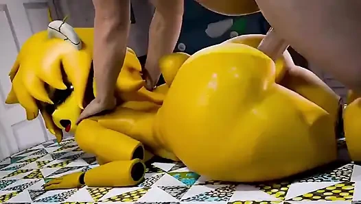 Golden Night Sex ( Cartoon Parody )